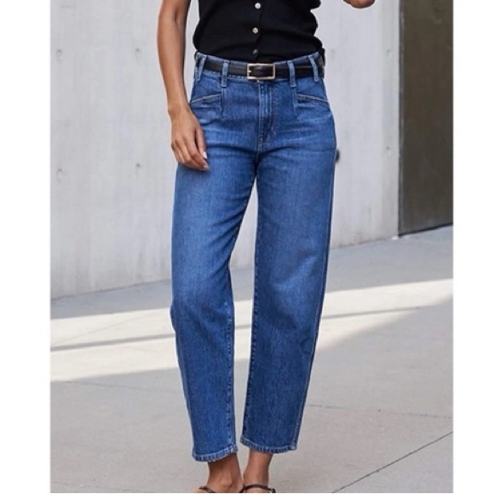 AYR “The Beat” Women's Barrel Blue Jeans